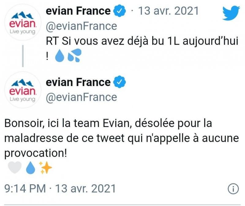 إيفيان تعتذر للمسلمين واليمين الفرنسي غاضب